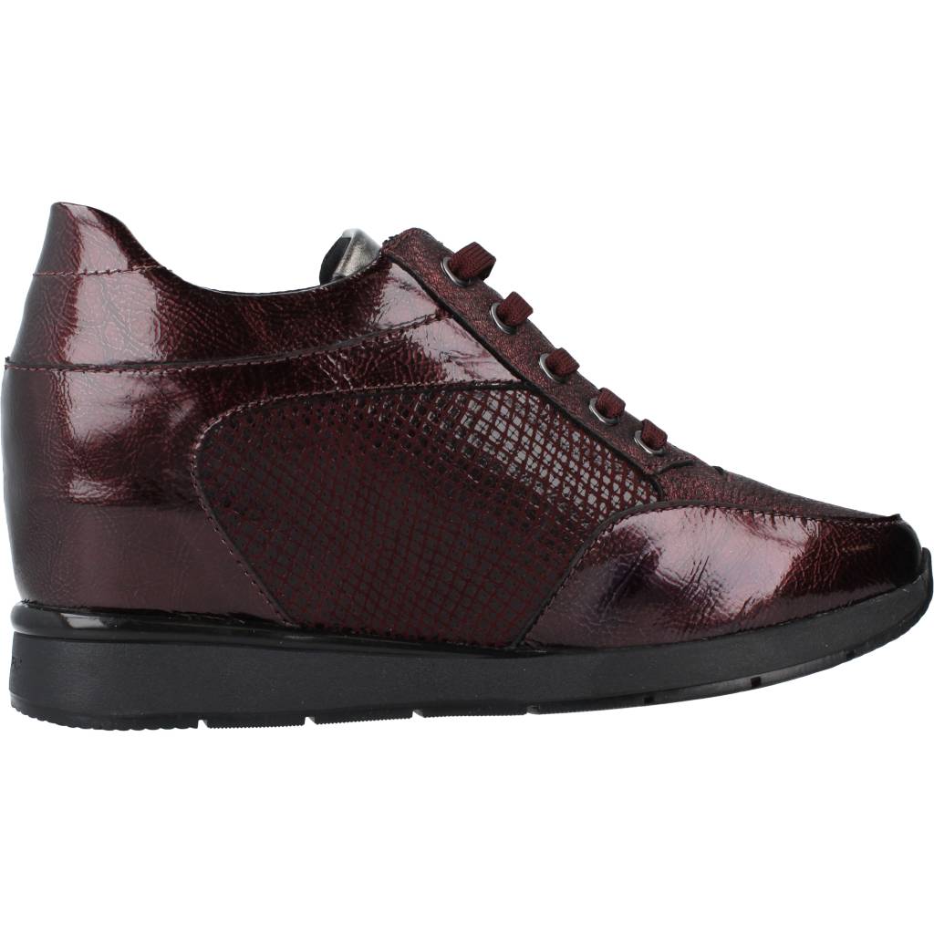 STONEFLY JACKIE PATENT/PRINT SNAK en color BURDEOS (4)