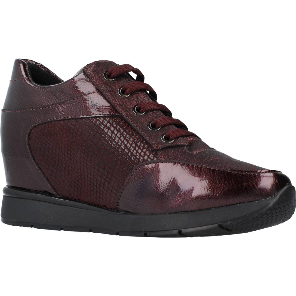 STONEFLY JACKIE PATENT/PRINT SNAK en color BURDEOS (5)