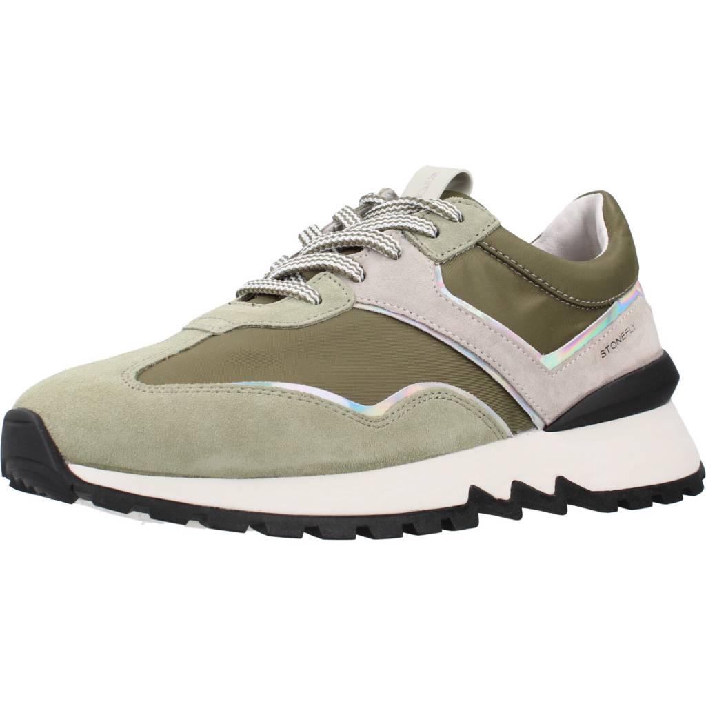 STONEFLY SIMPLY LADY VELOUR en color VERDE (1)