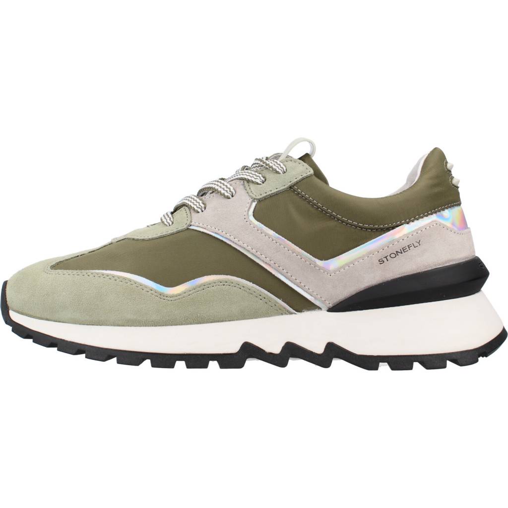 STONEFLY SIMPLY LADY VELOUR en color VERDE (2)