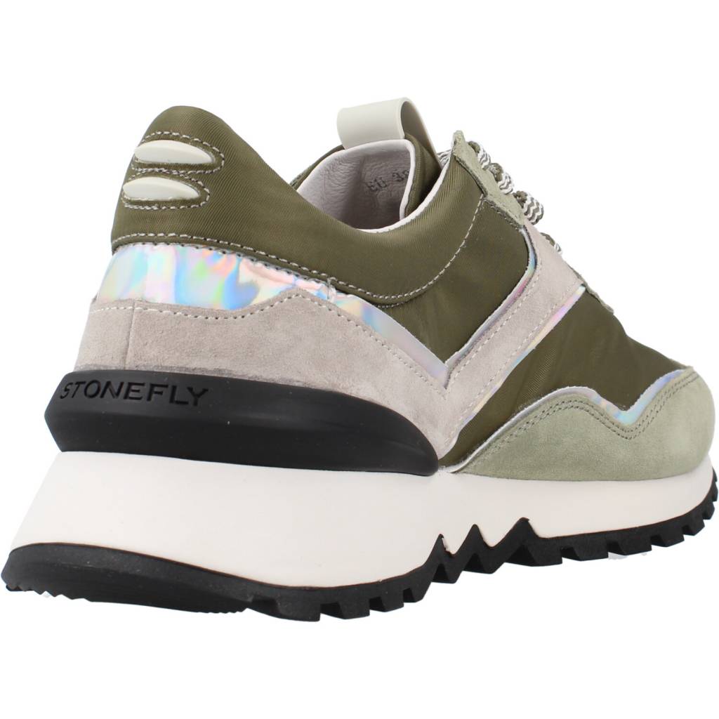 STONEFLY SIMPLY LADY VELOUR en color VERDE (3)