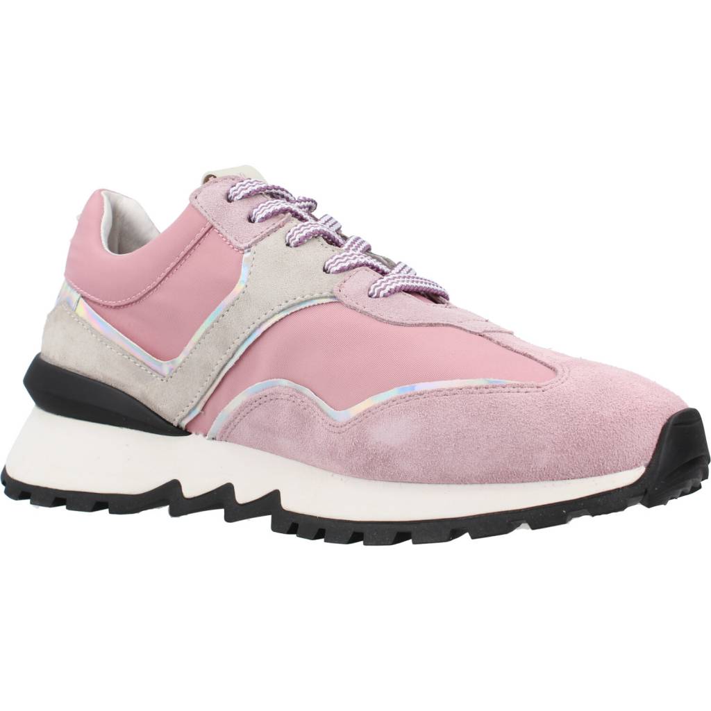 STONEFLY SIMPLY LADY VELOUR en color ROSA (5)
