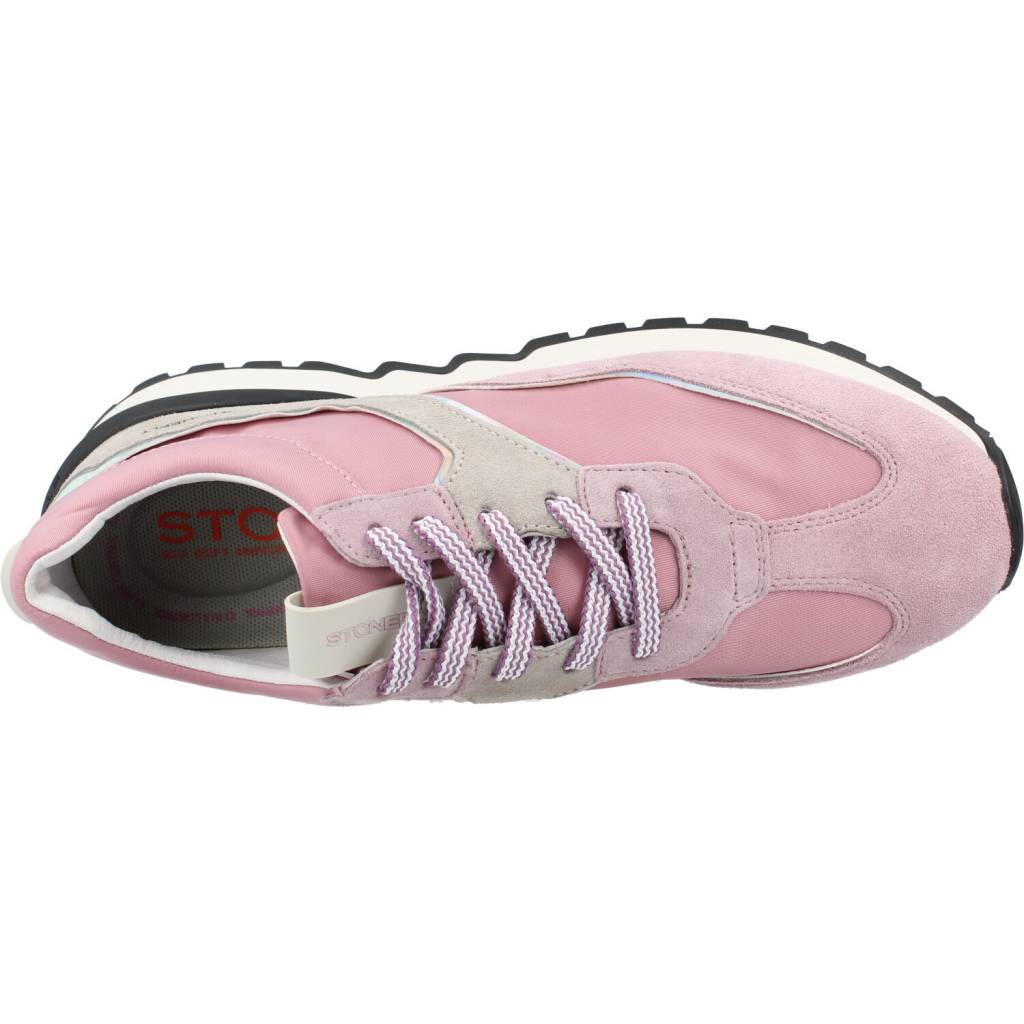 STONEFLY SIMPLY LADY VELOUR en color ROSA (7)