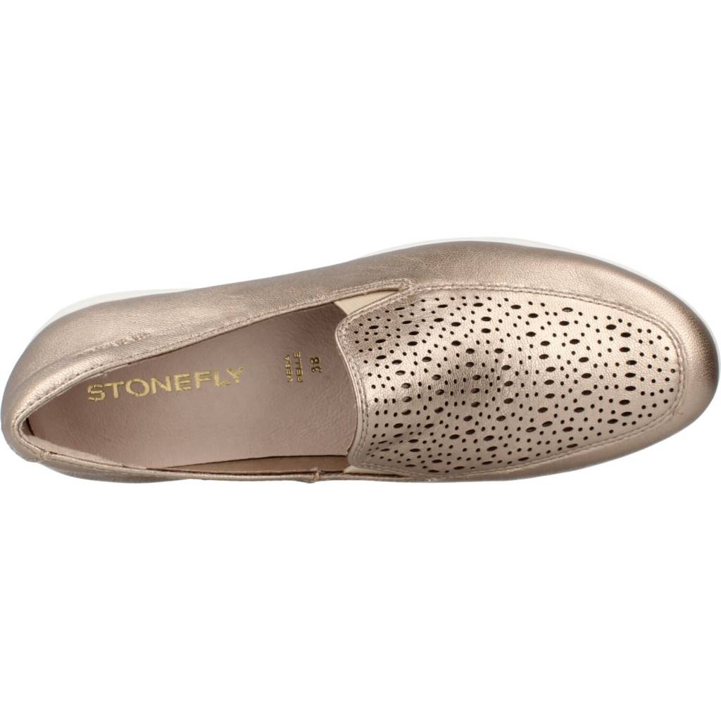 STONEFLY PASEO IV LAMINATED LTH en color BRONCE (7)
