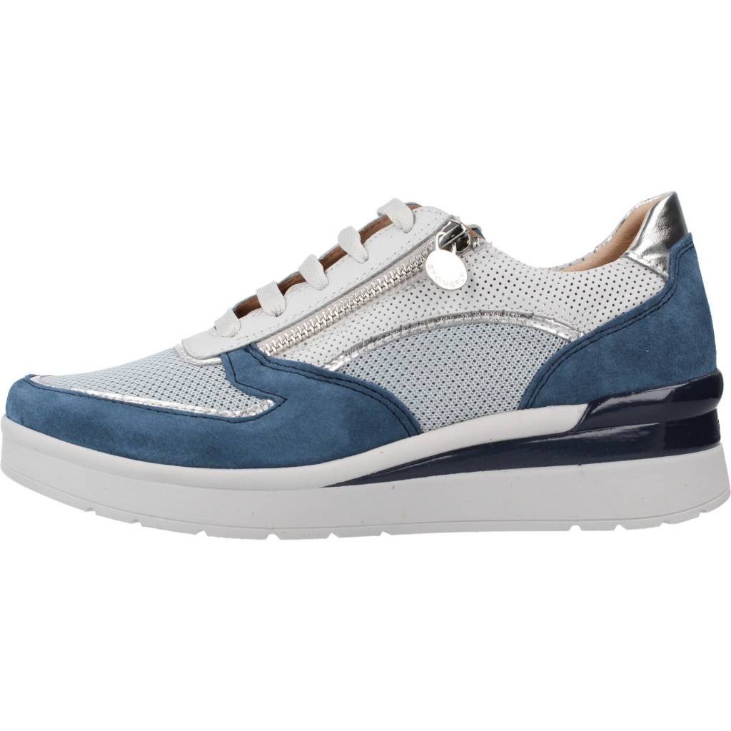 STONEFLY CREAM VELOUR en color AZUL (2)