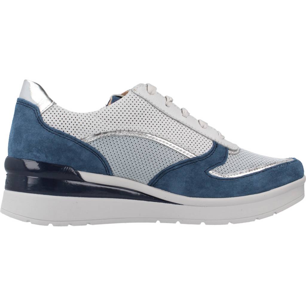 STONEFLY CREAM VELOUR en color AZUL (4)