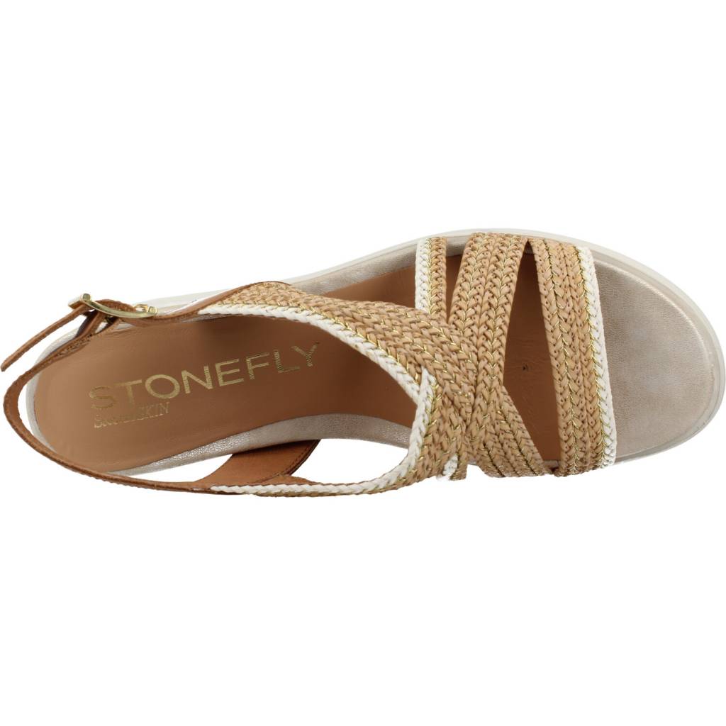 STONEFLY PARKY EMBOSSED en color MARRON CLARO (7)