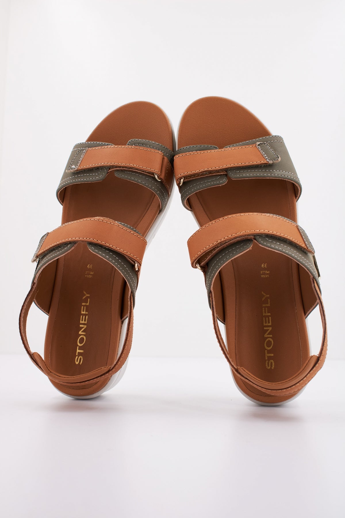 STONEFLY AQUA III NAPPA LTH en color MARRON CLARO (3)