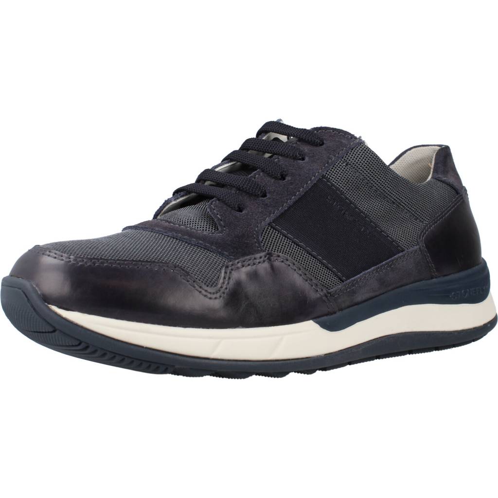 STONEFLY WARREN CALF/TEXTILE en color AZUL (1)
