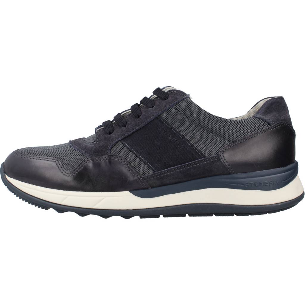 STONEFLY WARREN CALF/TEXTILE en color AZUL (2)