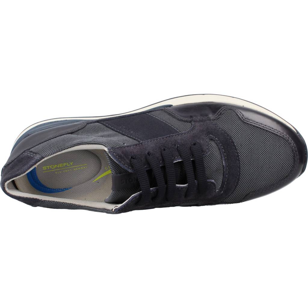 STONEFLY WARREN CALF/TEXTILE en color AZUL (7)