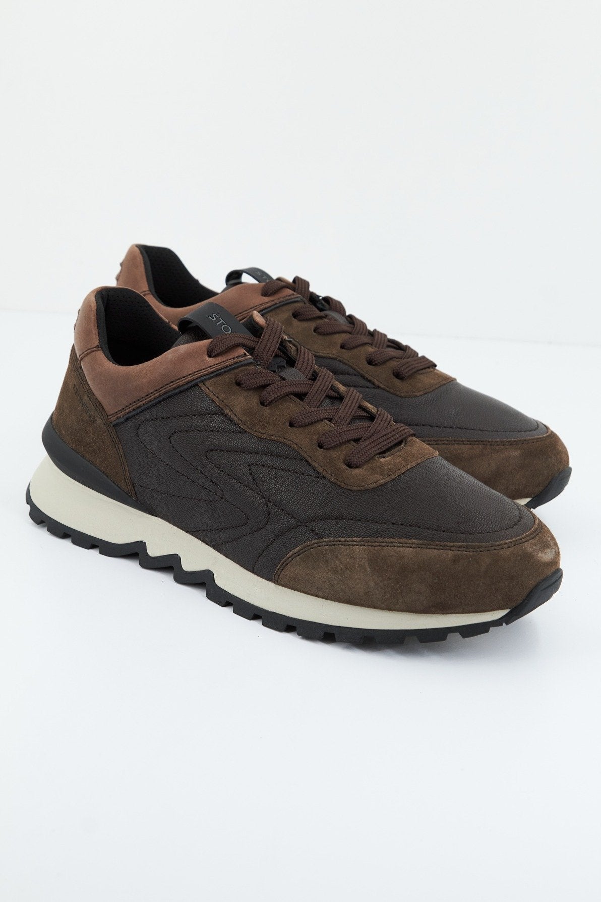 STONEFLY SIMPLY MAN VELOUR en color MARRON (2)