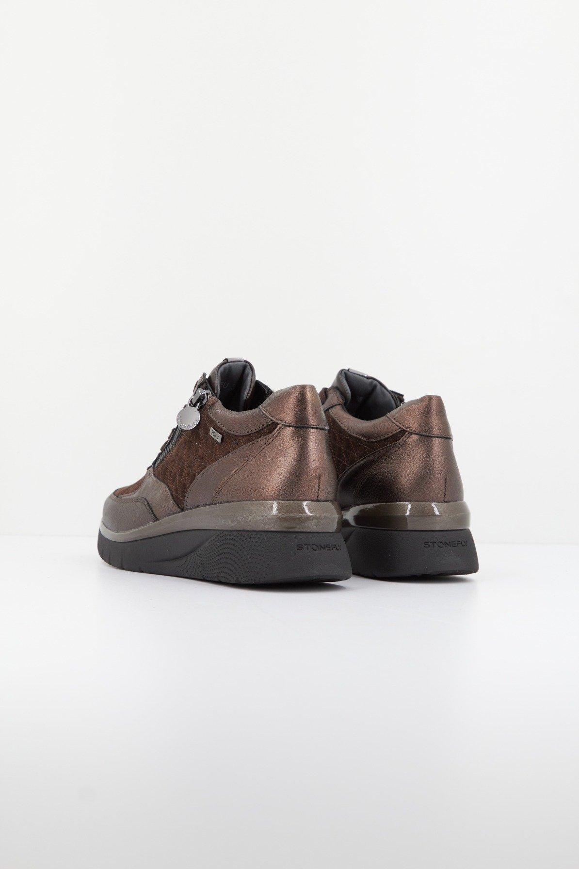 STONEFLY CLERYN HDRY VELOUR/LAMINATED en color MARRON (3)