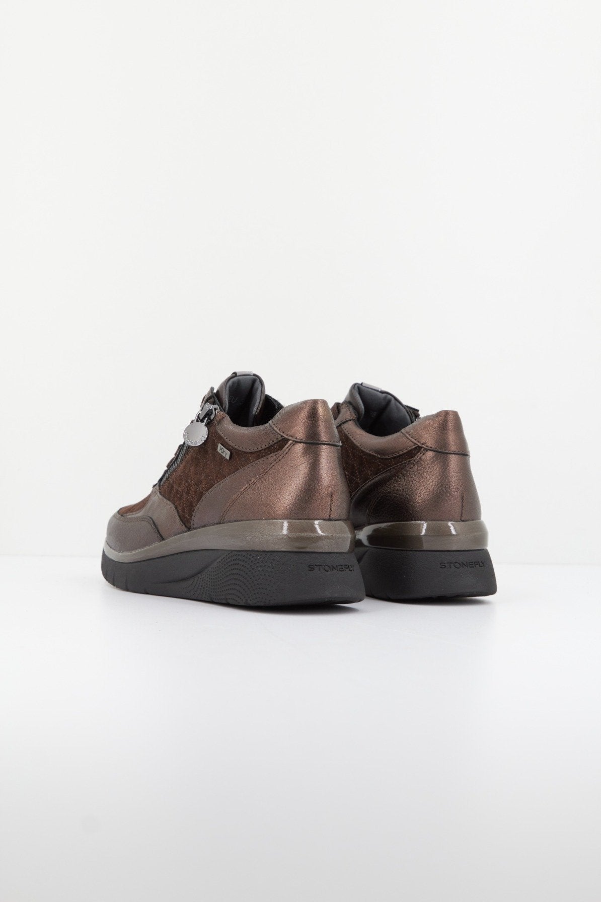 STONEFLY CLERYN HDRY VELOUR/LAMINATED en color MARRON (3)