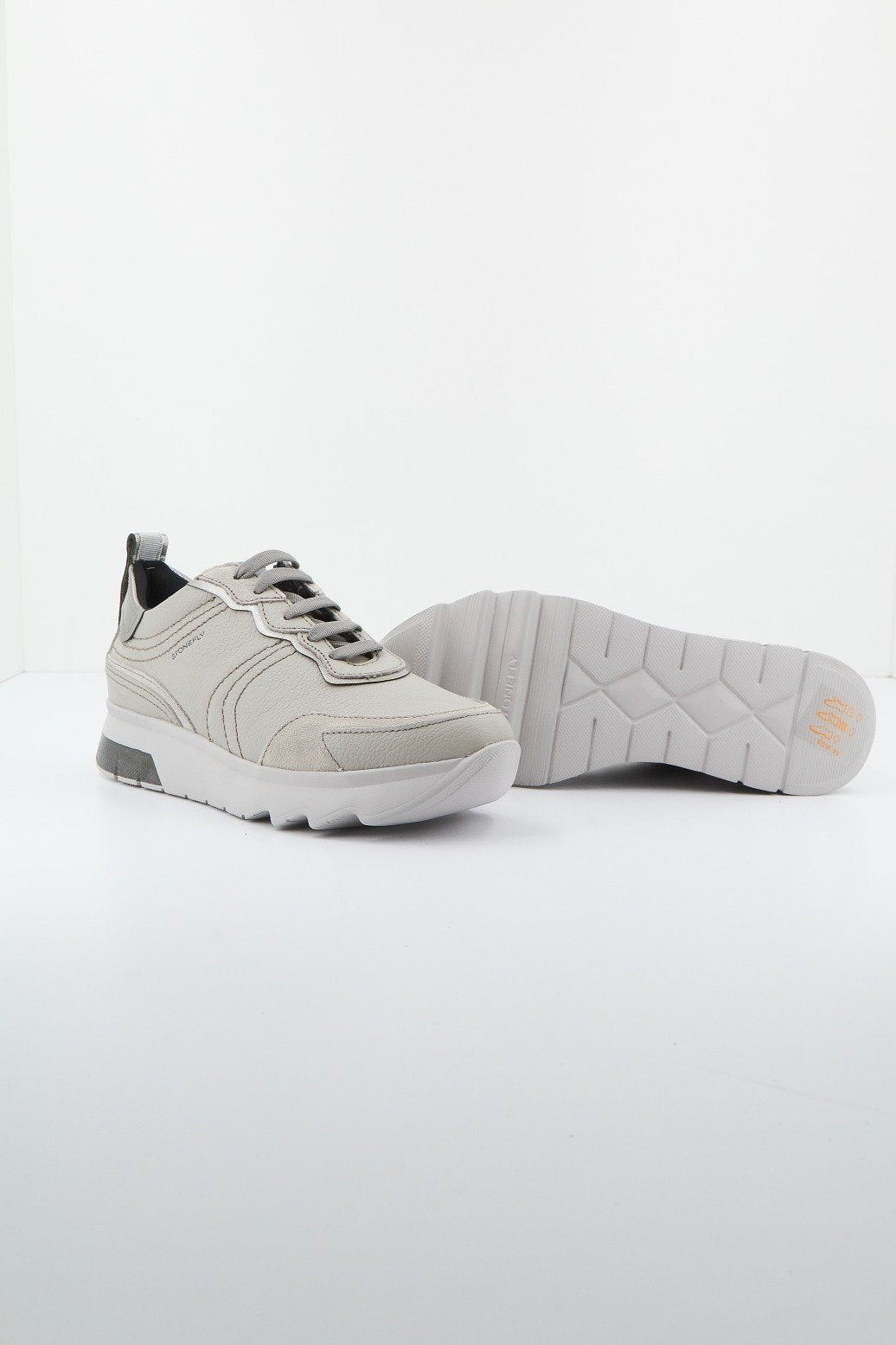 STONEFLY SPOCK NAPPA LTH/VELOUR en color GRIS (4)