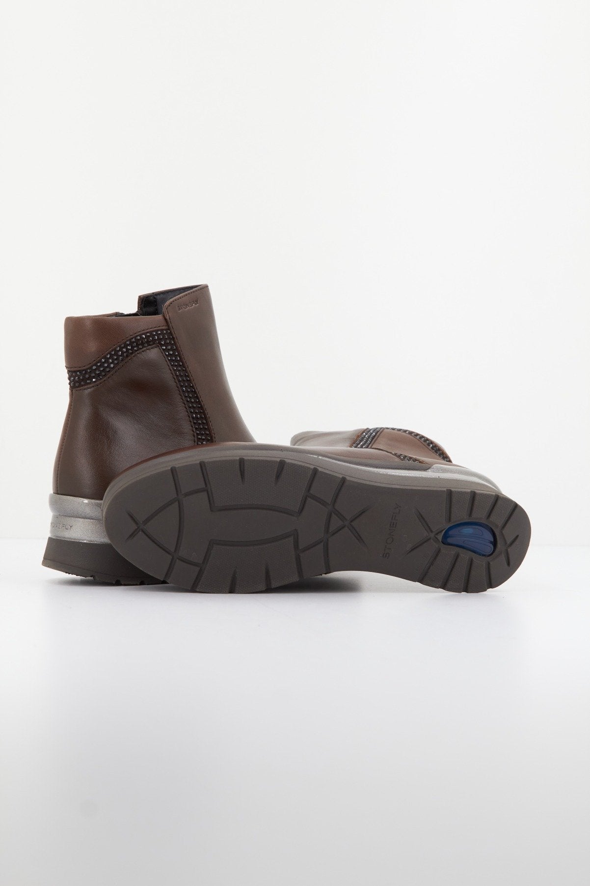 STONEFLY CREAM NAPPA LTH en color MARRON (4)