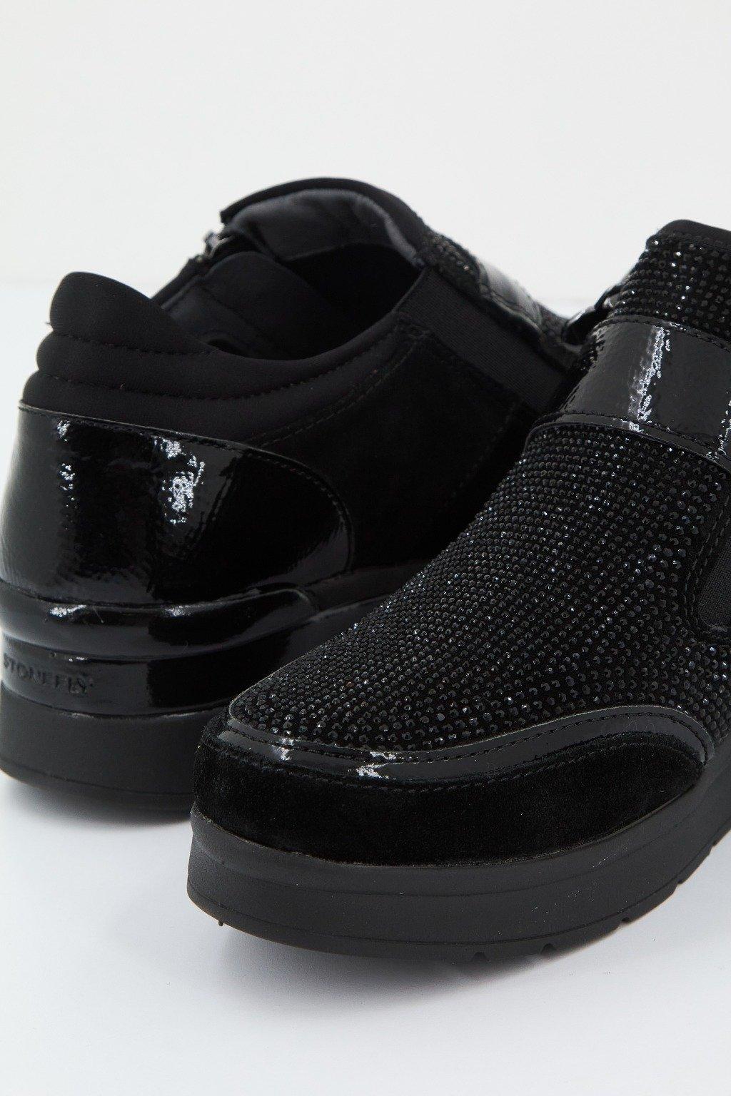 STONEFLY VELOUR/S. PATENT en color NEGRO (4)