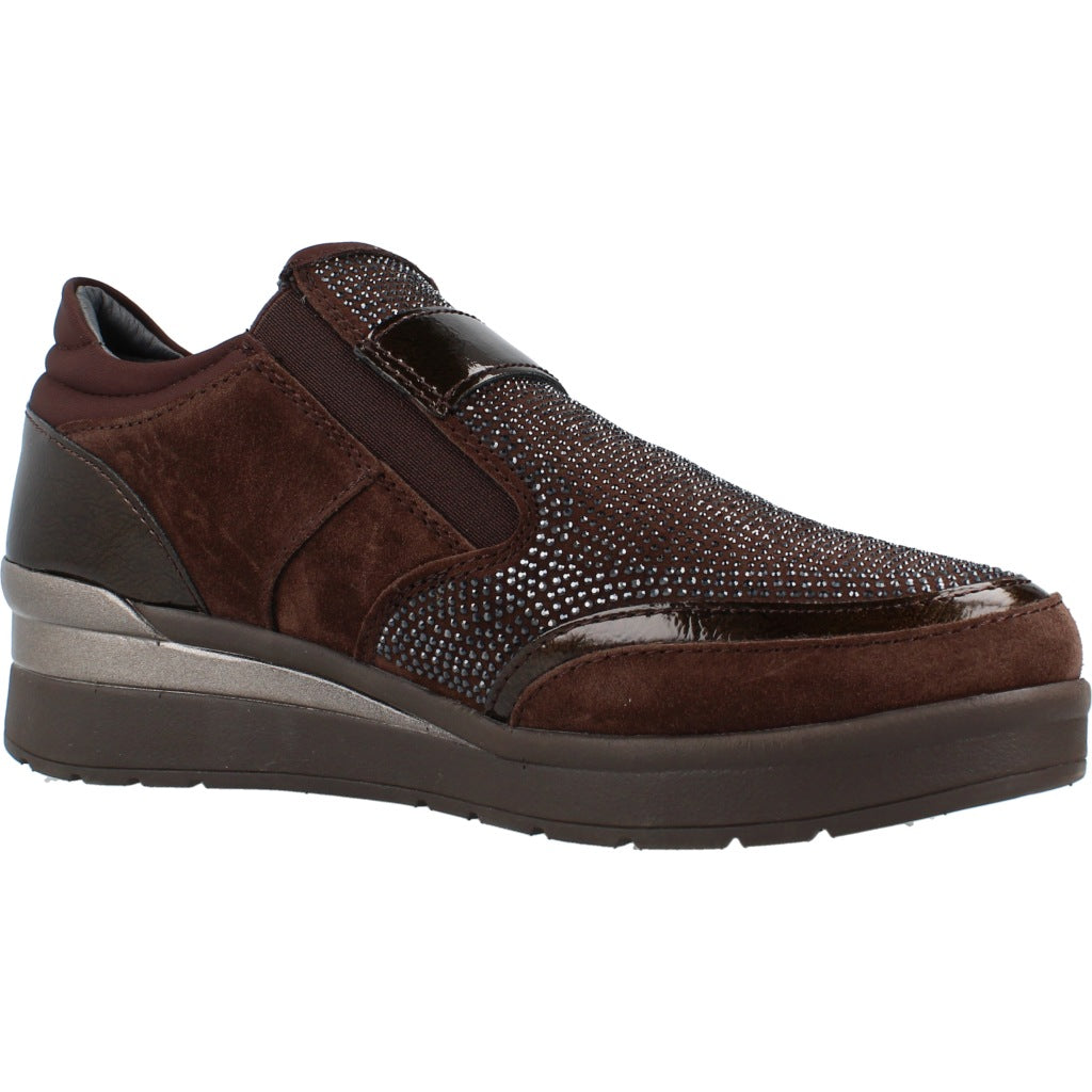 STONEFLY VELOUR/S. PATENT en color MARRON (5)