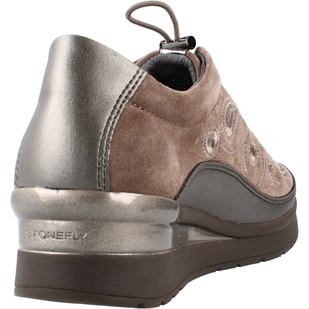 STONEFLY CREAM VELOUR en color BEIS (3)
