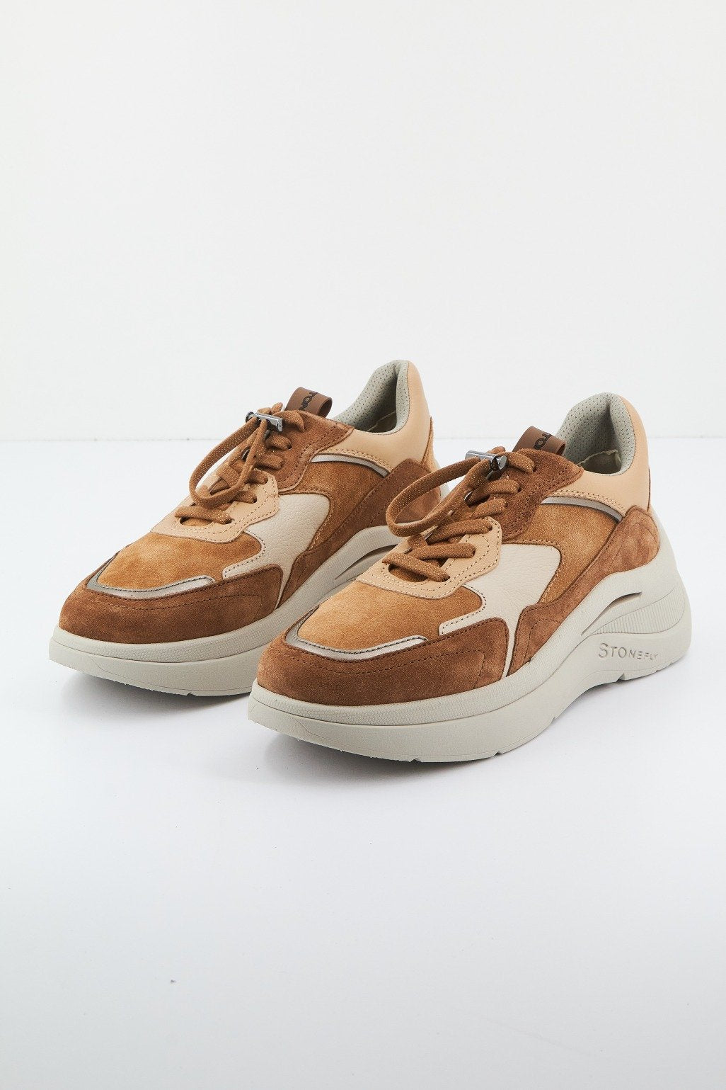 STONEFLY ROCHA VELOUR/S. NAPPA en color MARRON CLARO (1)