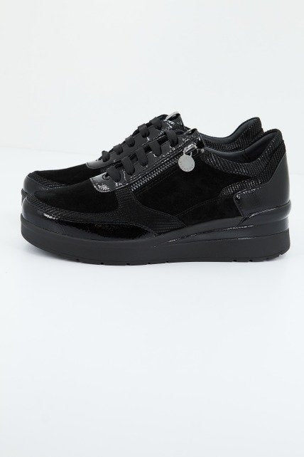 STONEFLY CREAM VELOUR en color NEGRO (2)