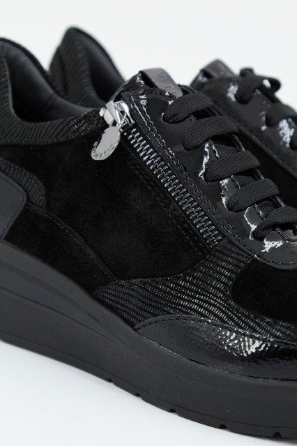 STONEFLY CREAM VELOUR en color NEGRO (4)