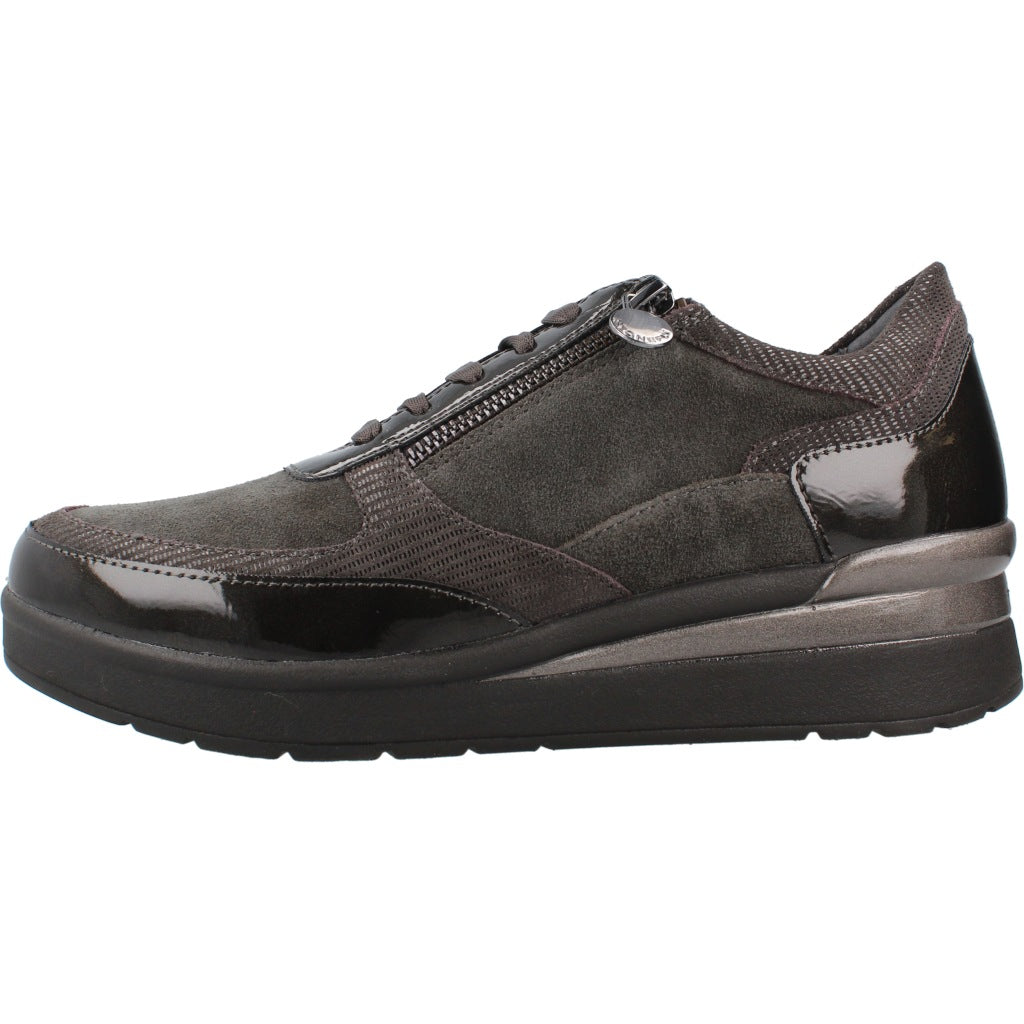 STONEFLY CREAM VELOUR en color GRIS (2)