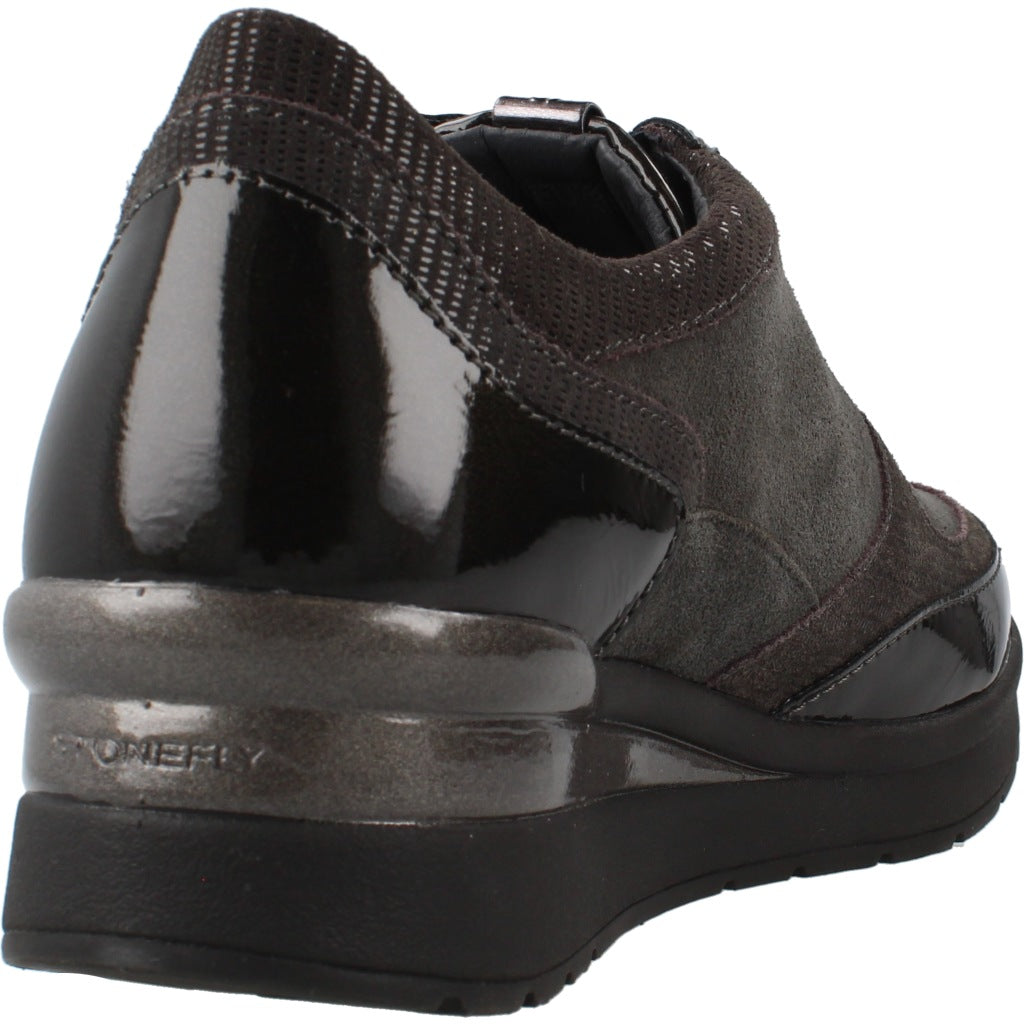 STONEFLY CREAM VELOUR en color GRIS (3)