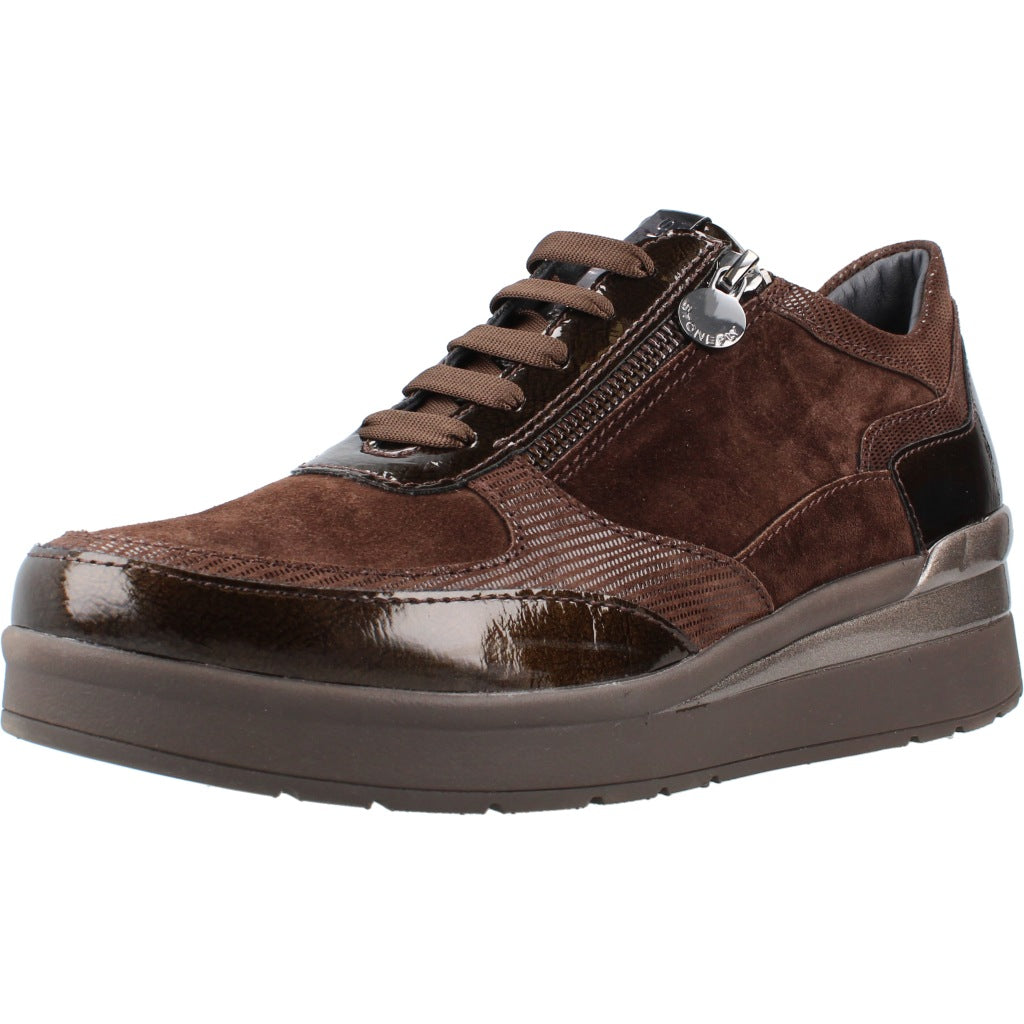 STONEFLY CREAM VELOUR en color MARRON (1)