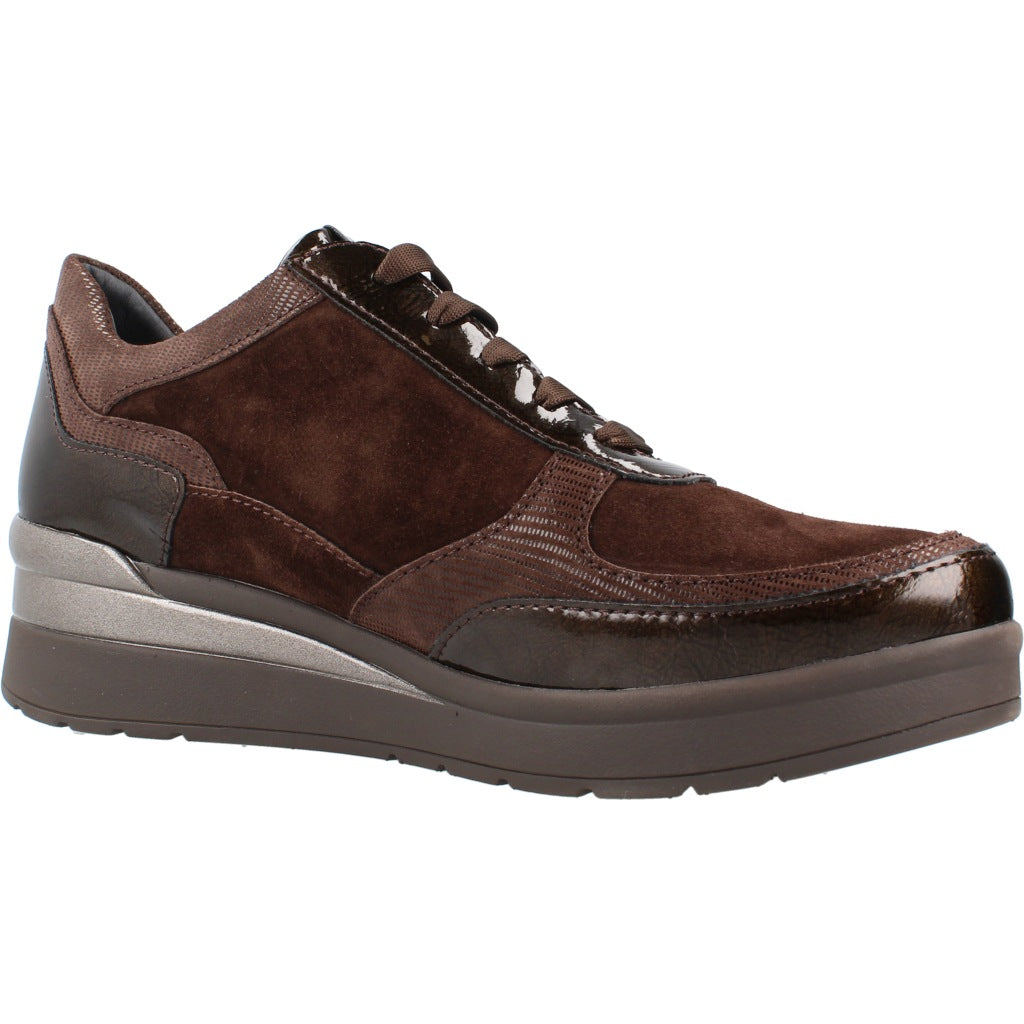 STONEFLY CREAM VELOUR en color MARRON (5)
