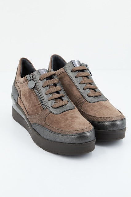 STONEFLY CREAM VELOUR en color MARRON (1)
