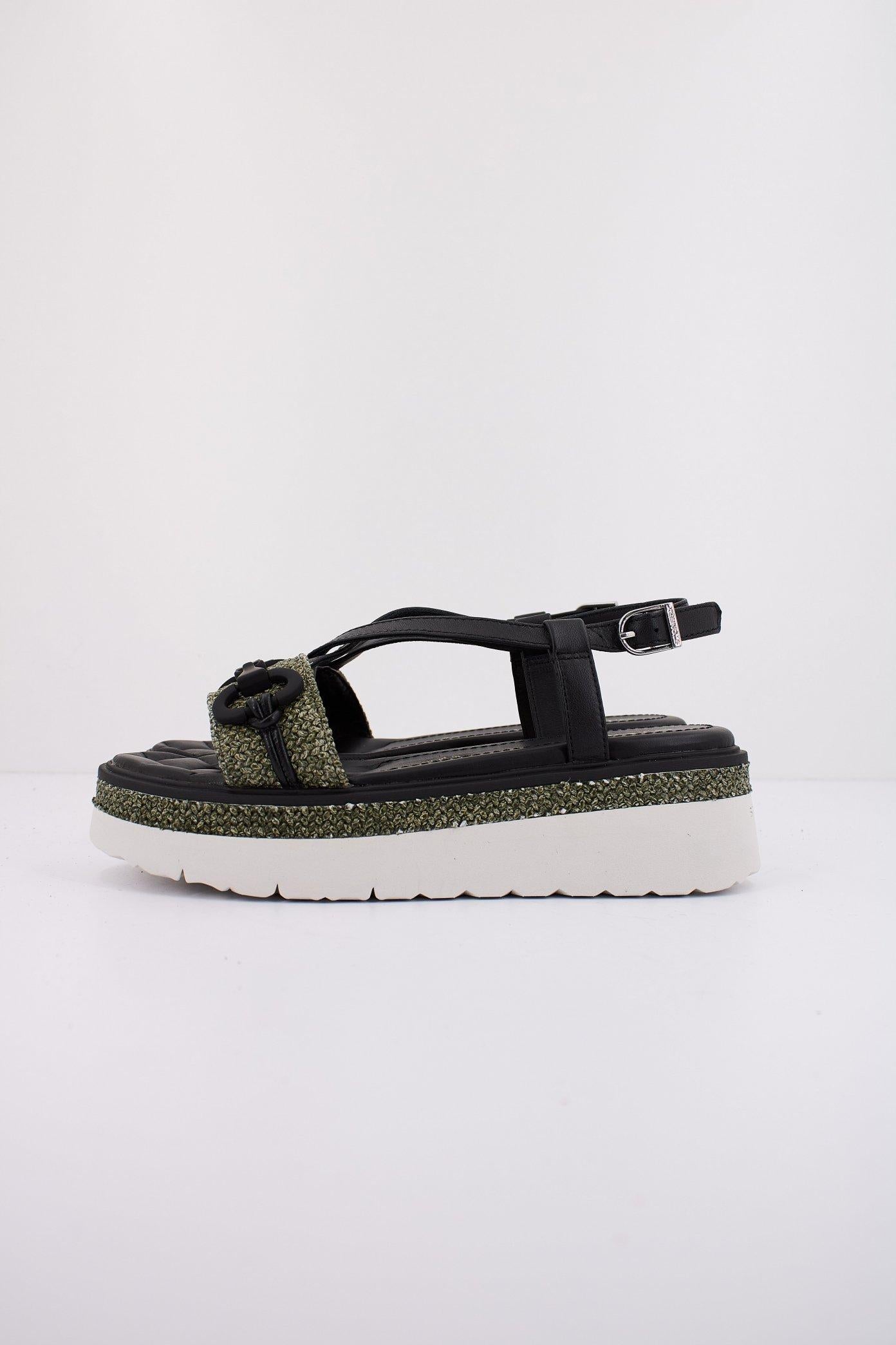 STONEFLY SOLES NAPPA LTH/RAFFIA en color NEGRO (1)