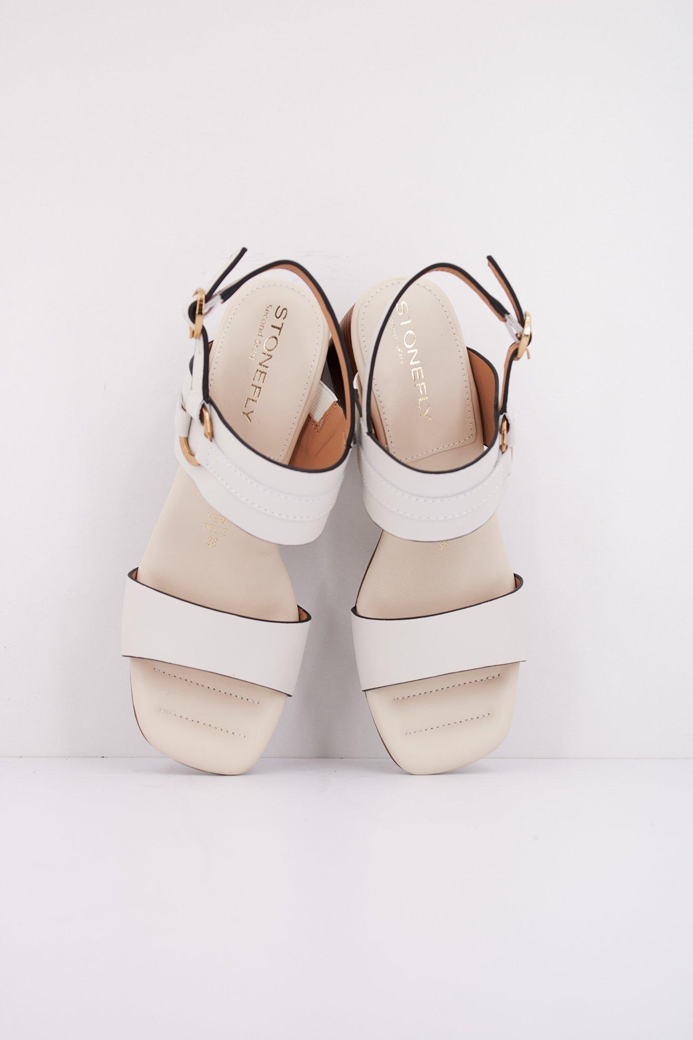 STONEFLY TALITHA CALF LTH en color BLANCO (3)