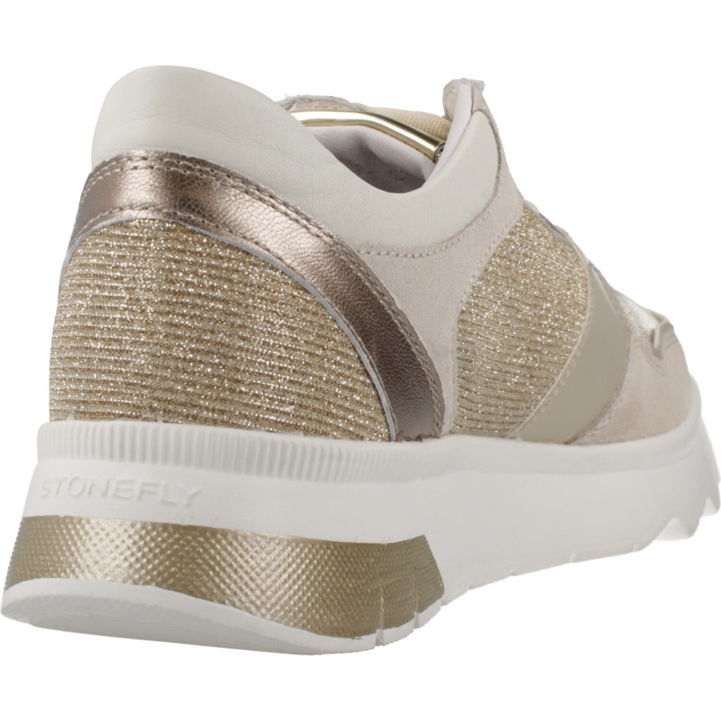 STONEFLY CREAM S. LAMINATED/VELOU en color ORO (3)