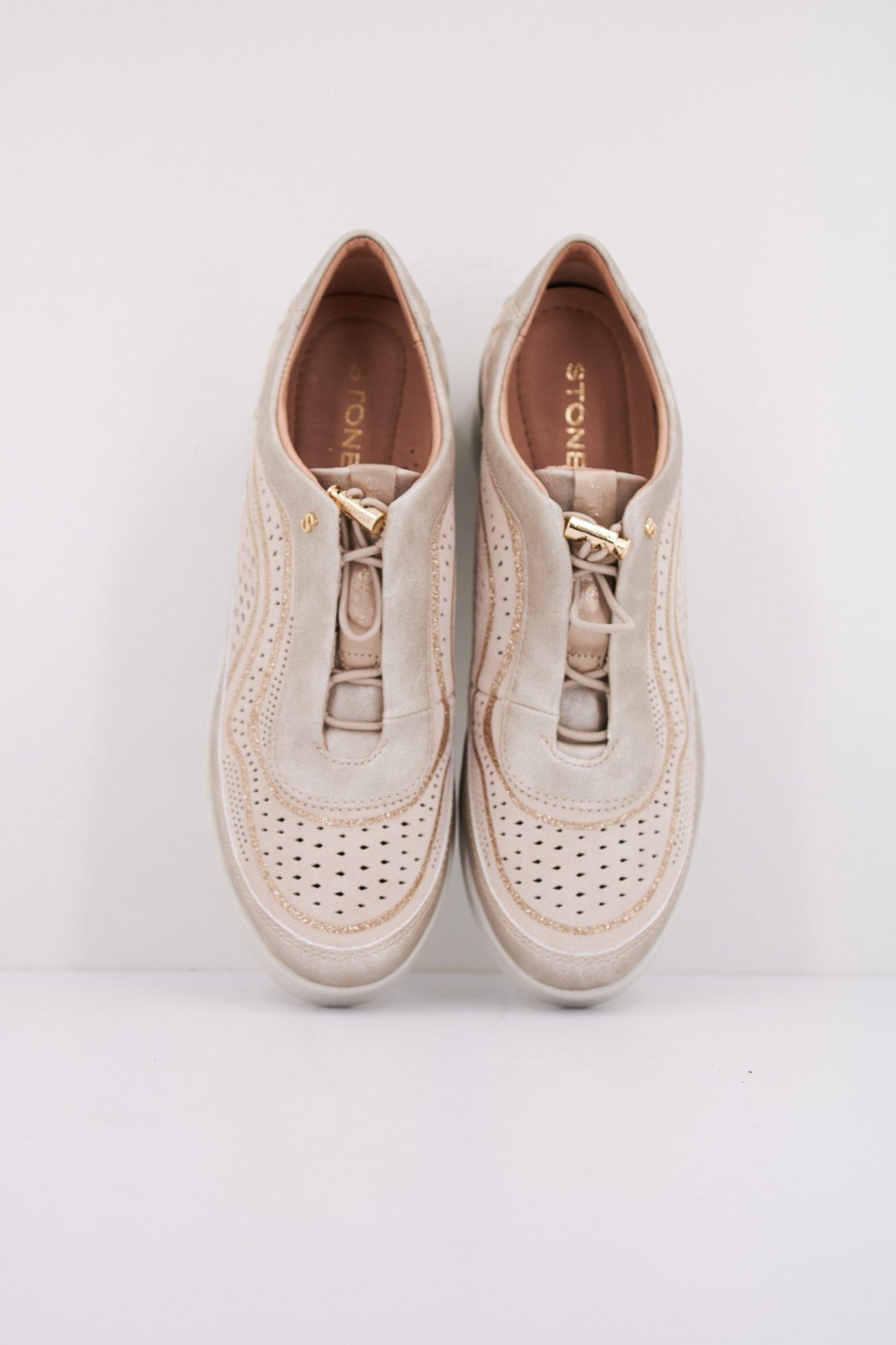 STONEFLY CREAM S. LAMINATED/VELOU en color BEIS (3)