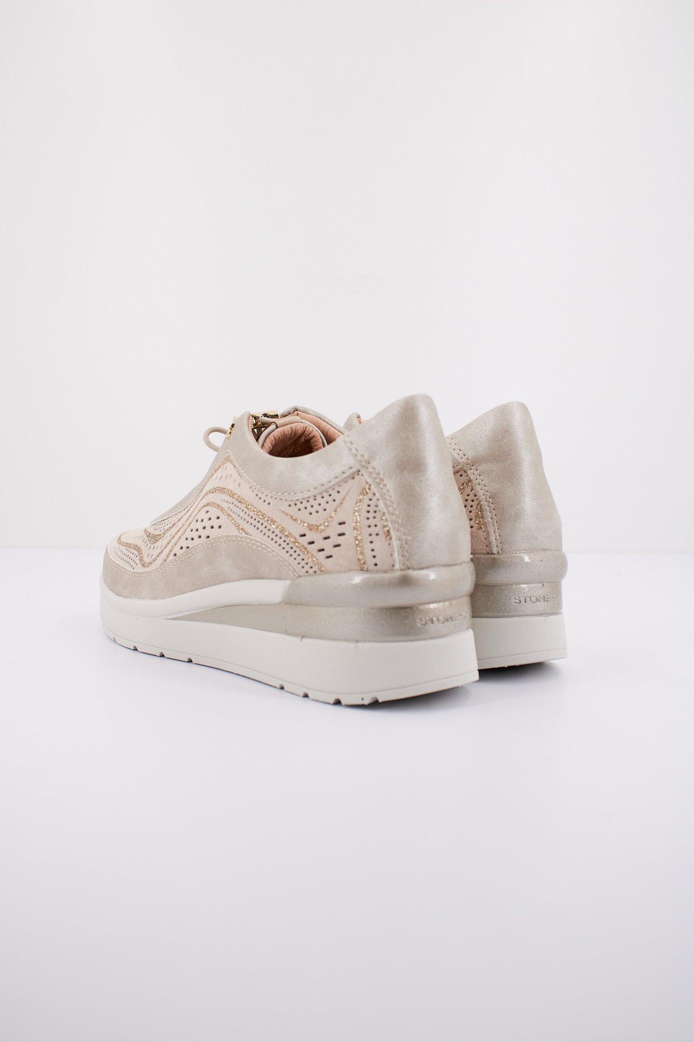 STONEFLY CREAM S. LAMINATED/VELOU en color BEIS (4)