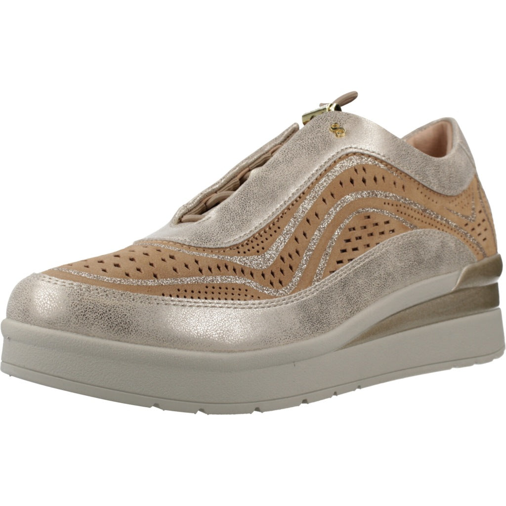 STONEFLY CREAM S. LAMINATED/VELOU en color MARRON (1)