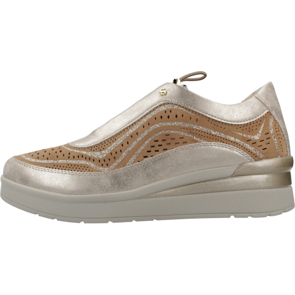 STONEFLY CREAM S. LAMINATED/VELOU en color MARRON (2)