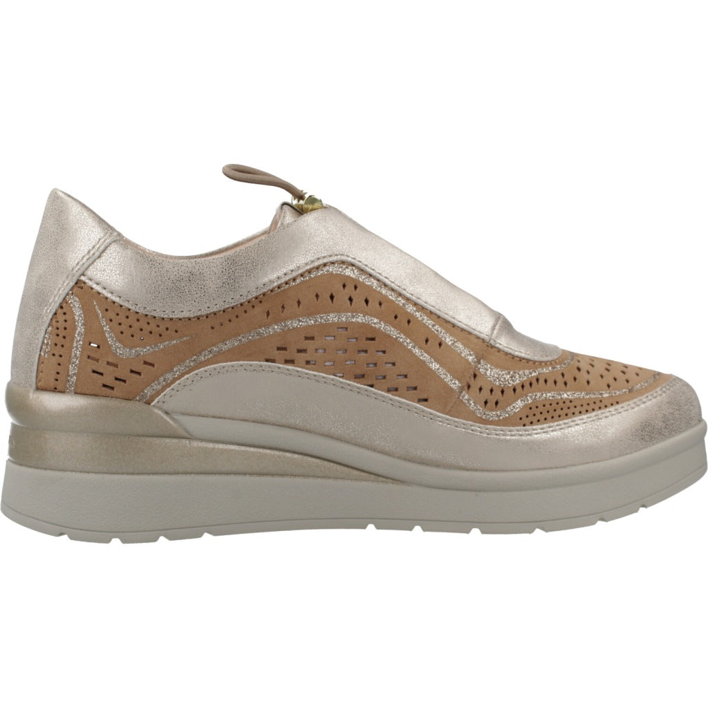 STONEFLY CREAM S. LAMINATED/VELOU en color MARRON (4)