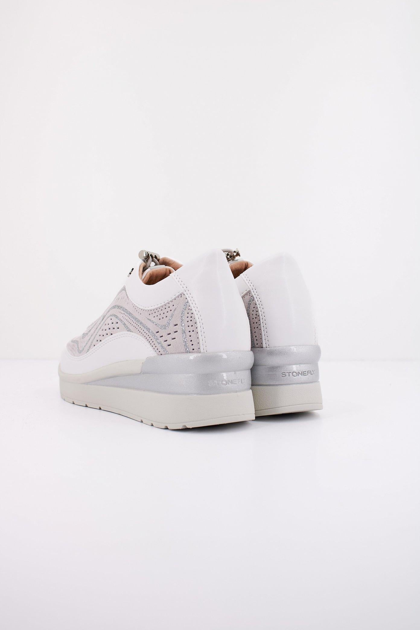 STONEFLY CREAM S. LAMINATED/VELOU en color BLANCO (3)