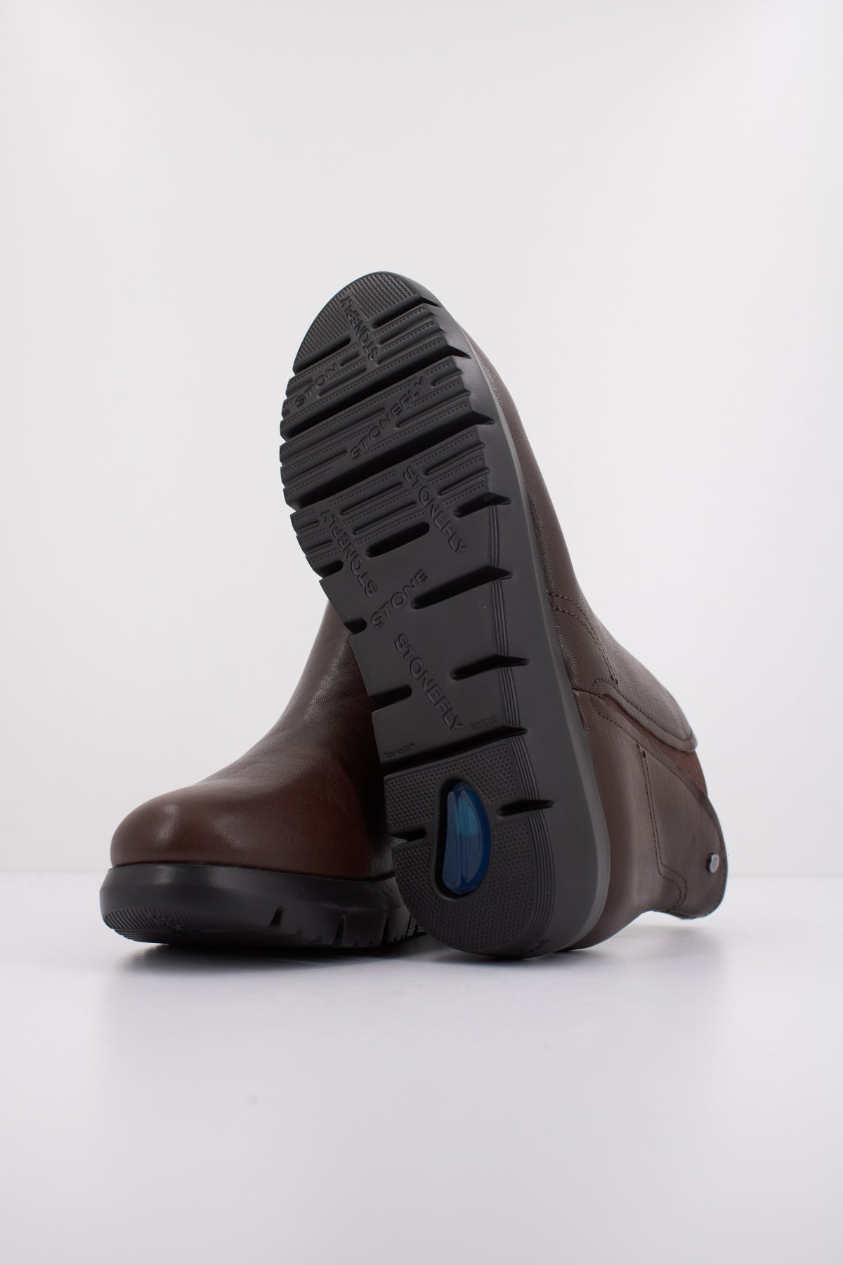 STONEFLY PLUME ZIP LTH en color MARRON (5)