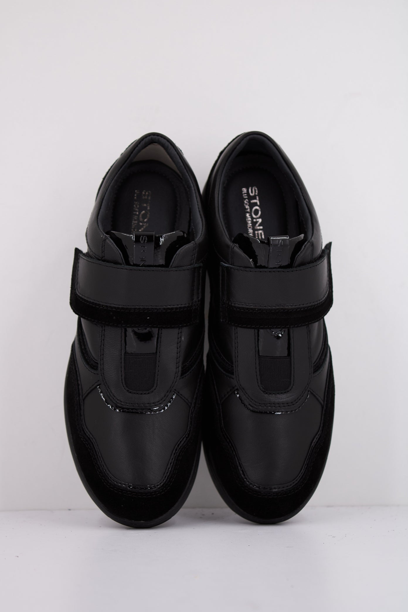 STONEFLY ROCK VELOUR/NAPPA LTH en color NEGRO (3)