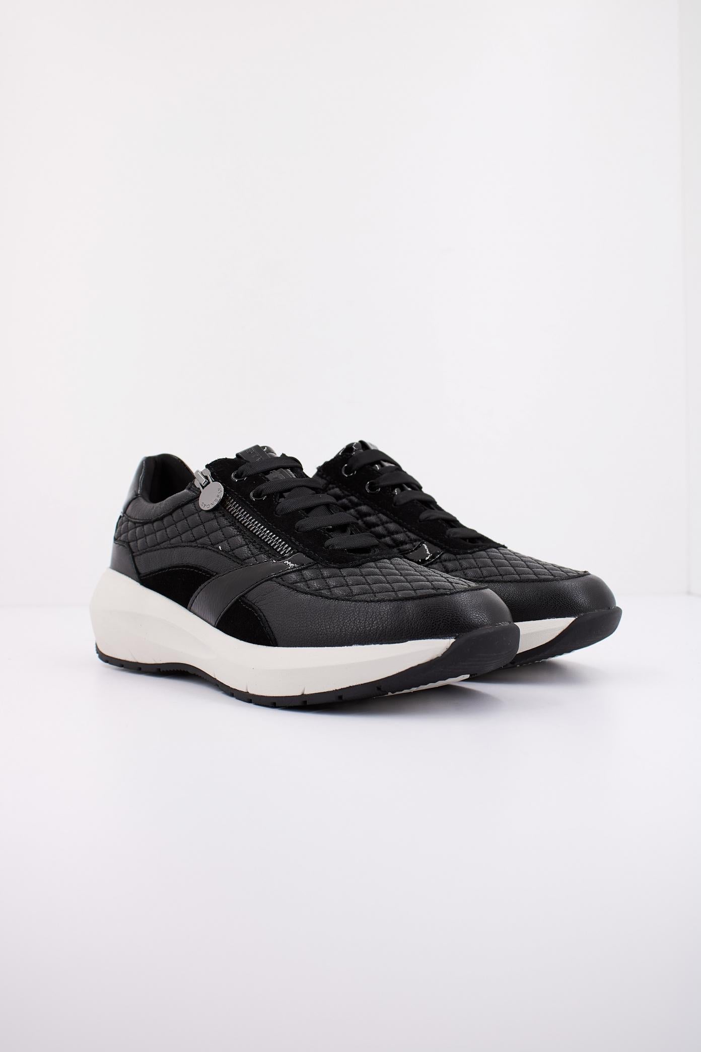 STONEFLY TWINS GOAT LTH/VELOUR en color NEGRO (2)