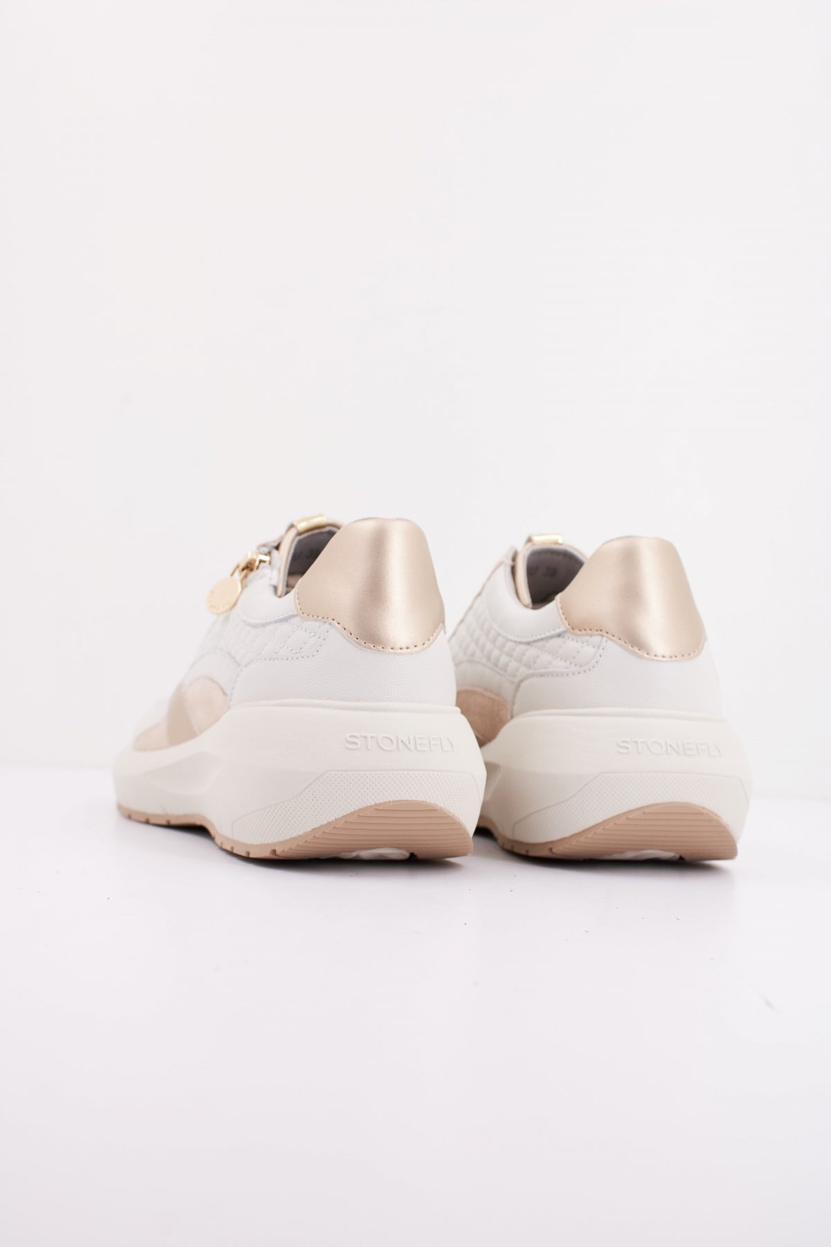 STONEFLY TWINS GOAT LTH/VELOUR en color BLANCO (4)