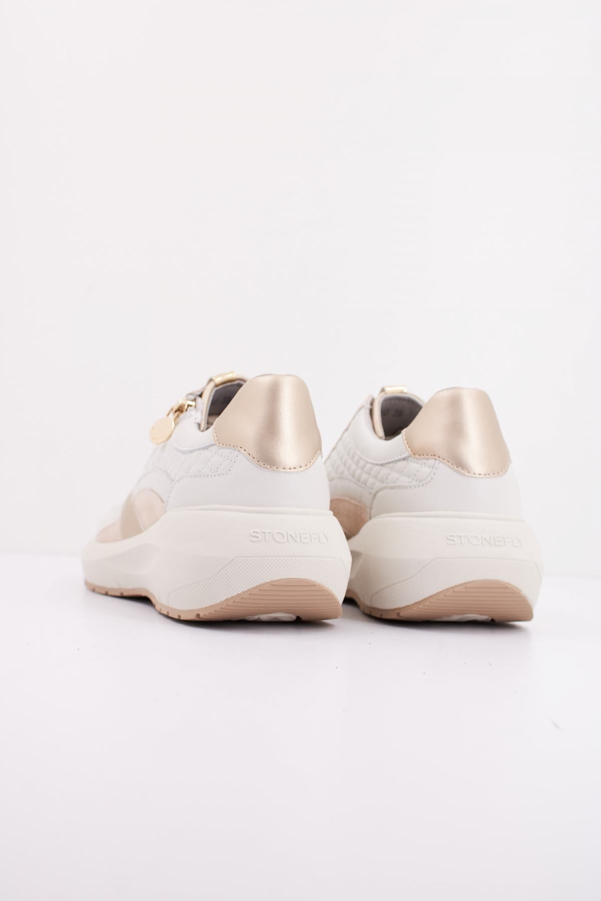 STONEFLY TWINS GOAT LTH/VELOUR en color BLANCO (4)