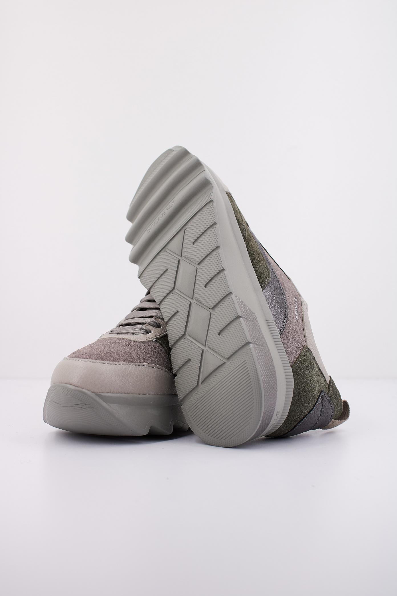 STONEFLY SPOCK VELOUR/NAPPA LTH en color GRIS (5)