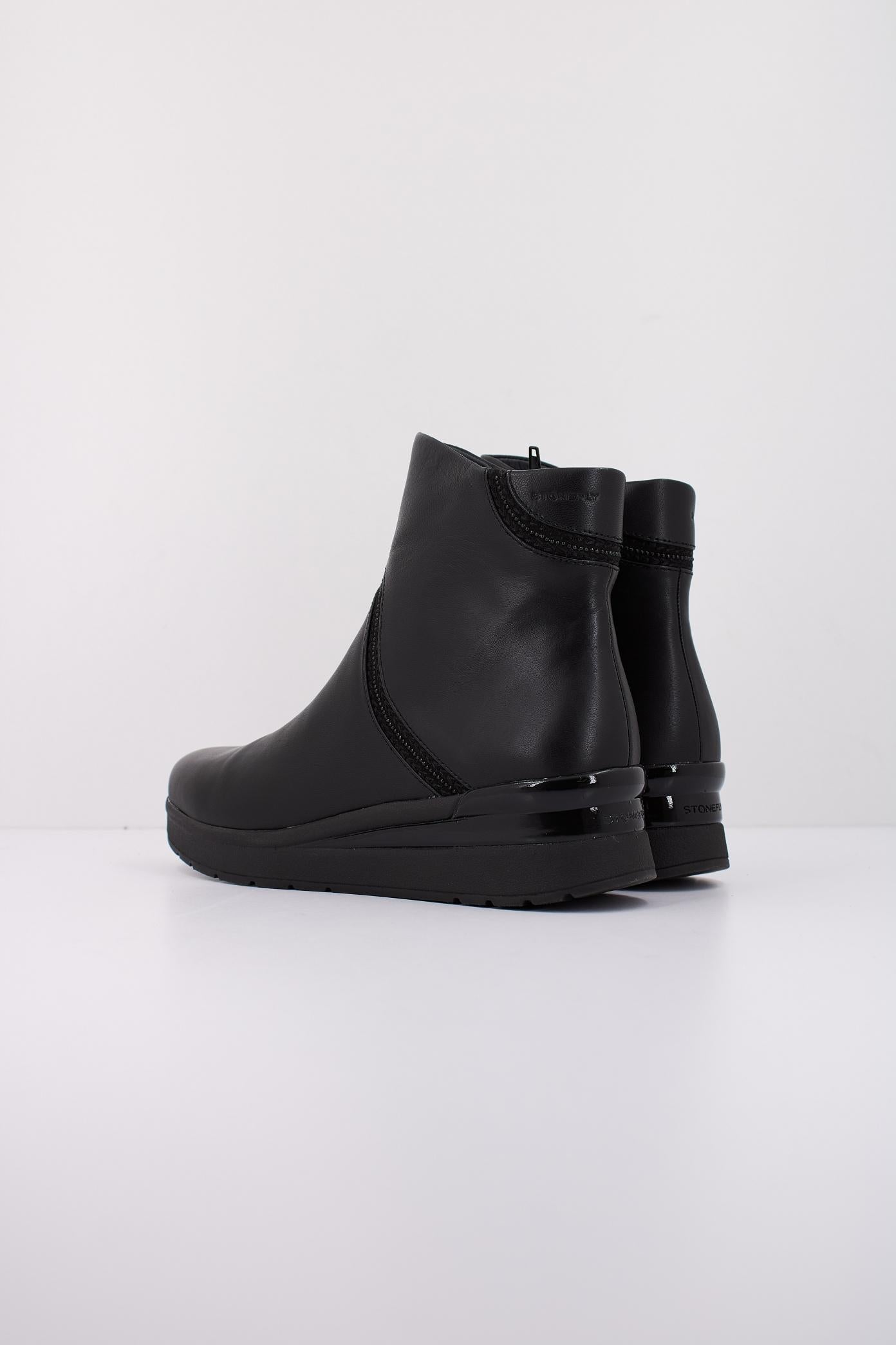 STONEFLY CREAM NAPPA LTH en color NEGRO (4)