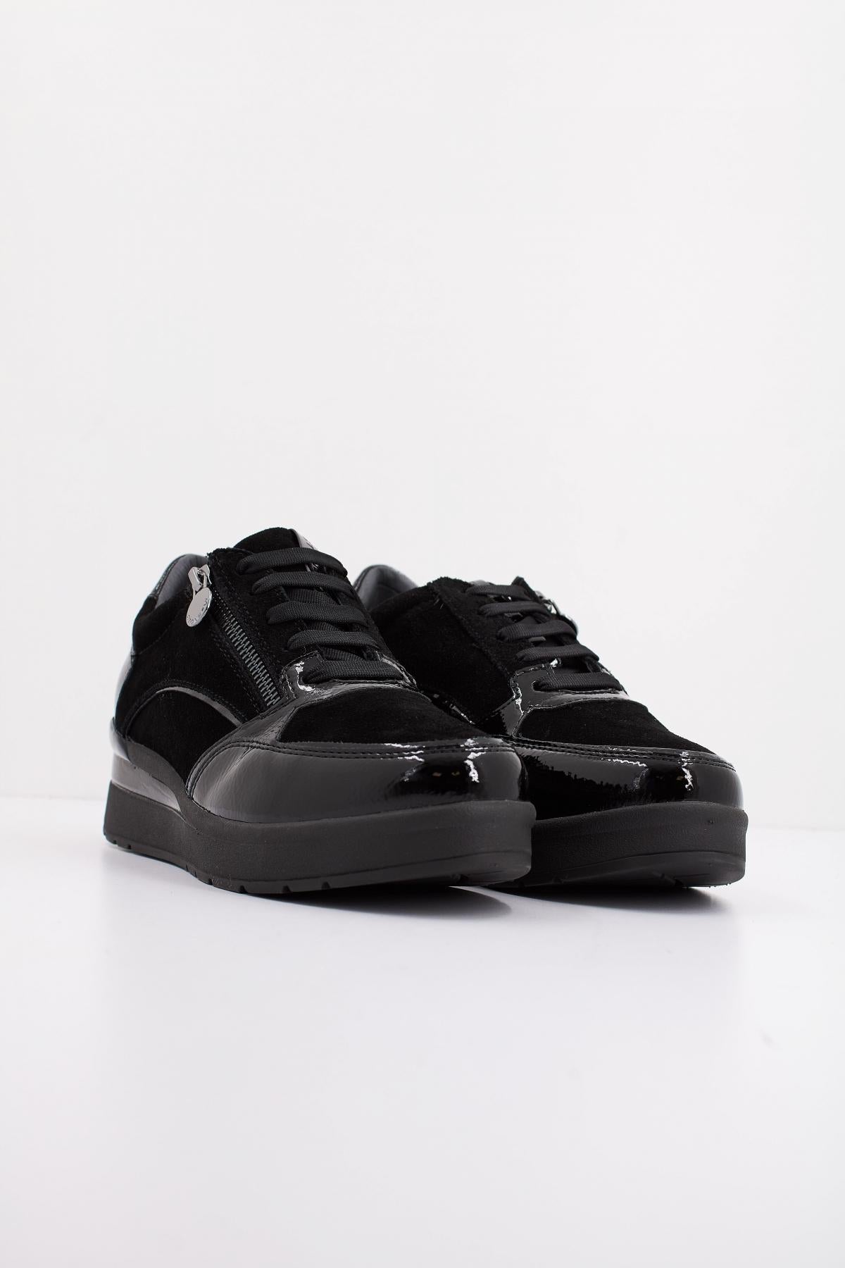 STONEFLY CREAM VELOUR/S PATENT en color NEGRO (2)