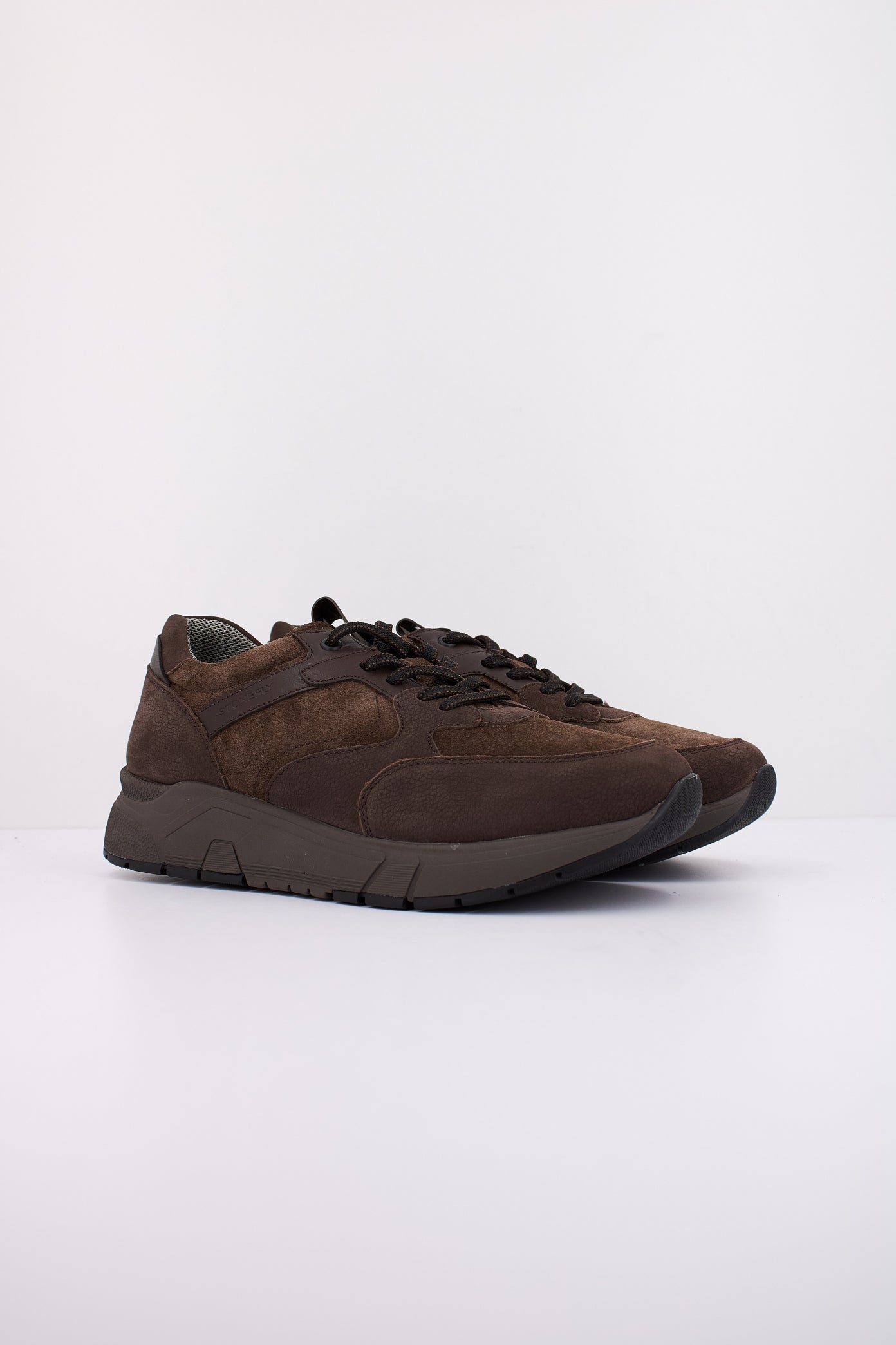 STONEFLY ACTION NABUK/VELOUR en color MARRON (2)