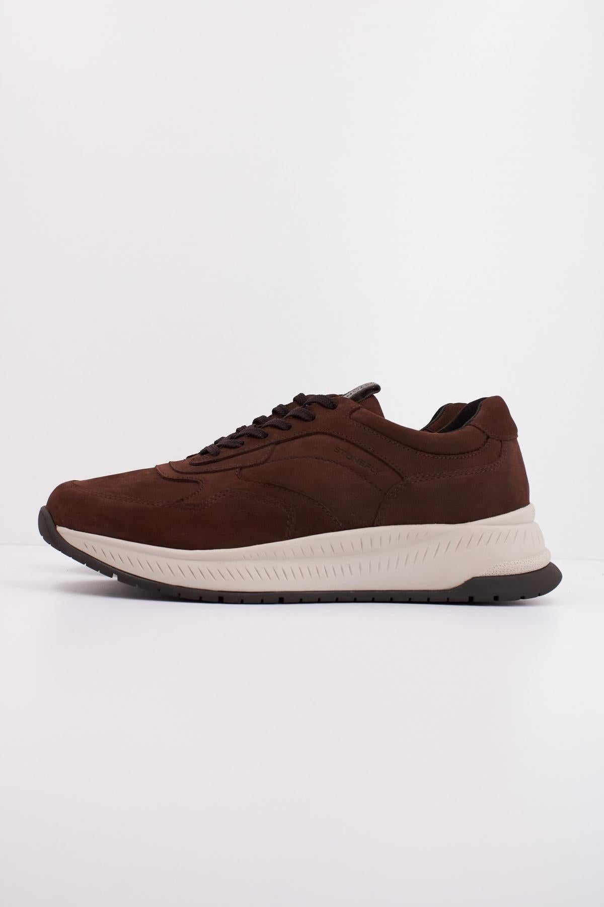 STONEFLY ROVER WASHED CALF en color MARRON (1)